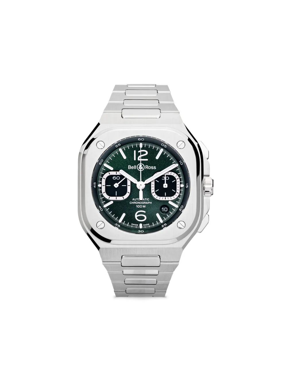 Наручные часы BR 05 42 мм Bell & Ross, зеленый
Наручные часы BR 05 42 мм Bell & Ross, зеленый