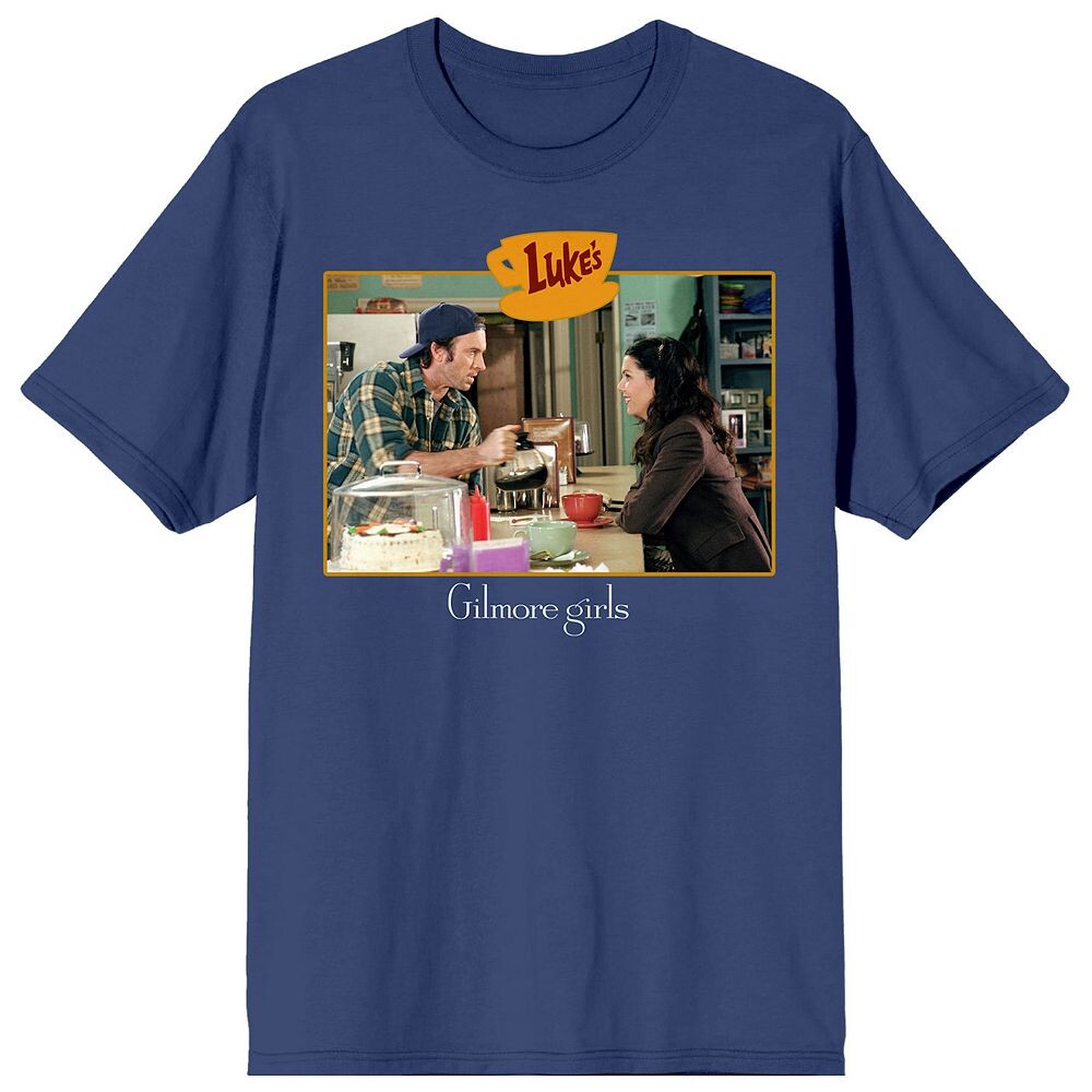 Футболка с рисунком «Люк и Лорелей» для девочек Gilmore Girls для юниоров Licensed Character, синий
Футболка с рисунком «Люк и Лорелей» для девочек Gilmore Girls для юниоров Licensed Character, синий