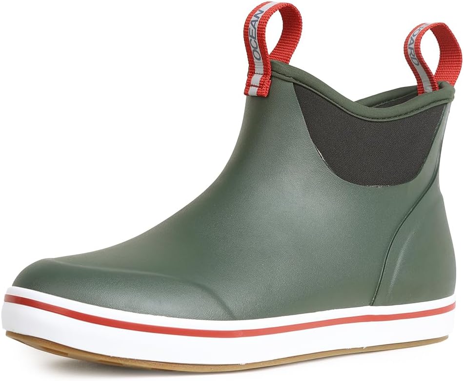 Дождевые ботинки OceanBoard с высоким голенищем, водонепроницаемые ботинки для мужчин и женщин, резиновые ботинки для рыбалки и садоводства, резиновые дождевые ботинки, сапоги для грязи для мужчин, зеленый
Дождевые ботинки OceanBoard с высоким голенищем, водонепроницаемые ботинки для мужчин и женщин, резиновые ботинки для рыбалки и садоводства, резиновые дождевые ботинки, сапоги для грязи для мужчин, зеленый