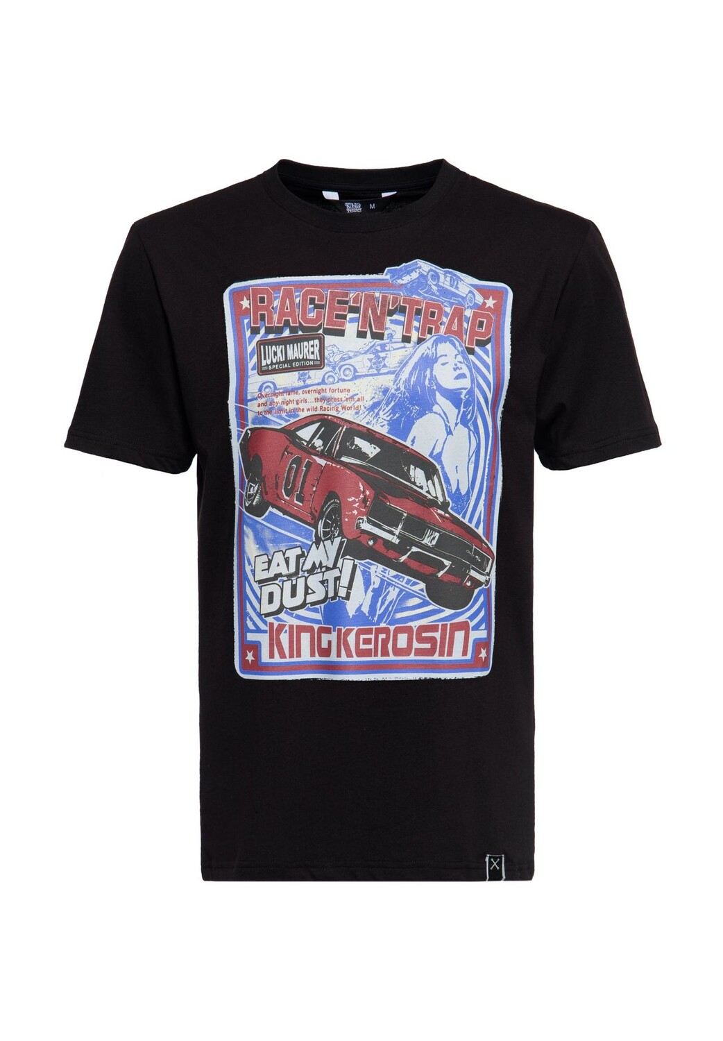 Футболка Lucki Maurer Special Edition Race N Trap KING KEROSIN, черный
Футболка Lucki Maurer Special Edition Race N Trap KING KEROSIN, черный