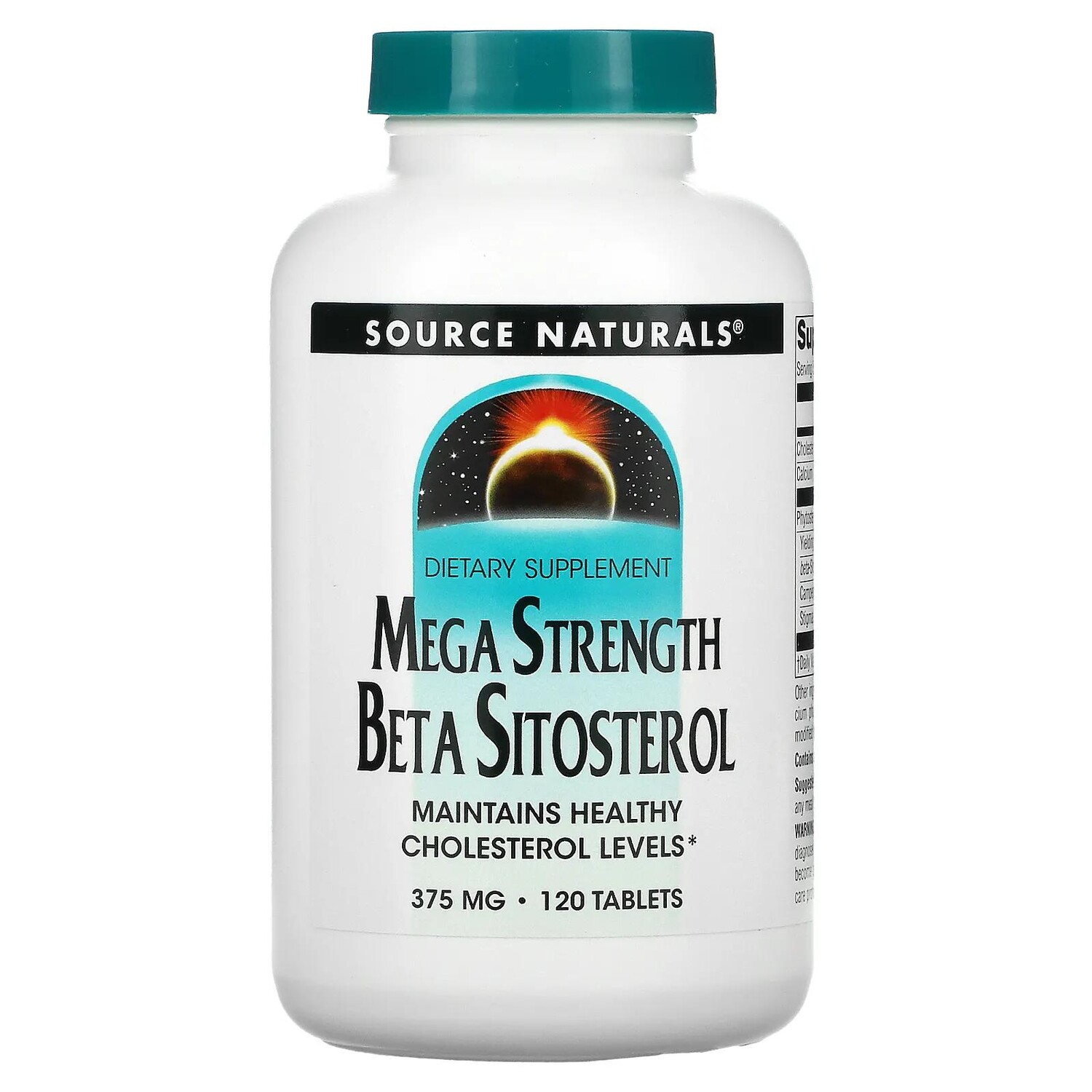 Source Naturals Mega Strength Beta Sitosterol 375 мг 120 таблеток
Source Naturals Mega Strength Beta Sitosterol 375 мг 120 таблеток