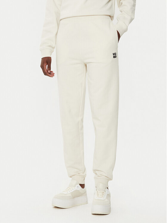 Спортивные брюки стандартного кроя Hugo, бежевый
Спортивные брюки стандартного кроя Hugo, бежевый