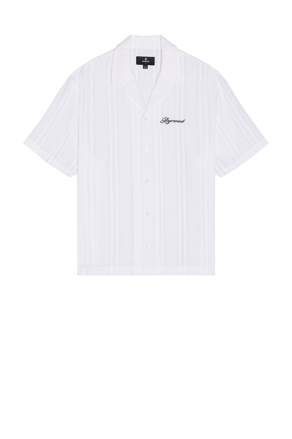 Вышитая боулинг-рубашка Represent, antique white
Вышитая боулинг-рубашка Represent, antique white