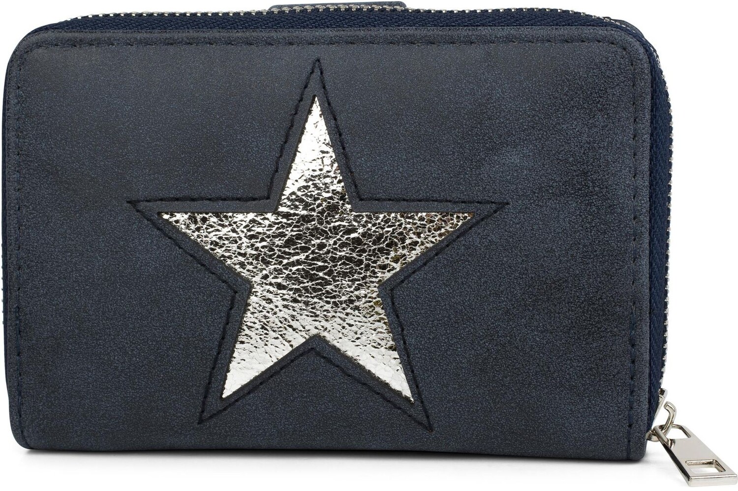 Кошелек styleBREAKER, цвет Dunkelblau/Silber metallic
Кошелек styleBREAKER, цвет Dunkelblau/Silber metallic