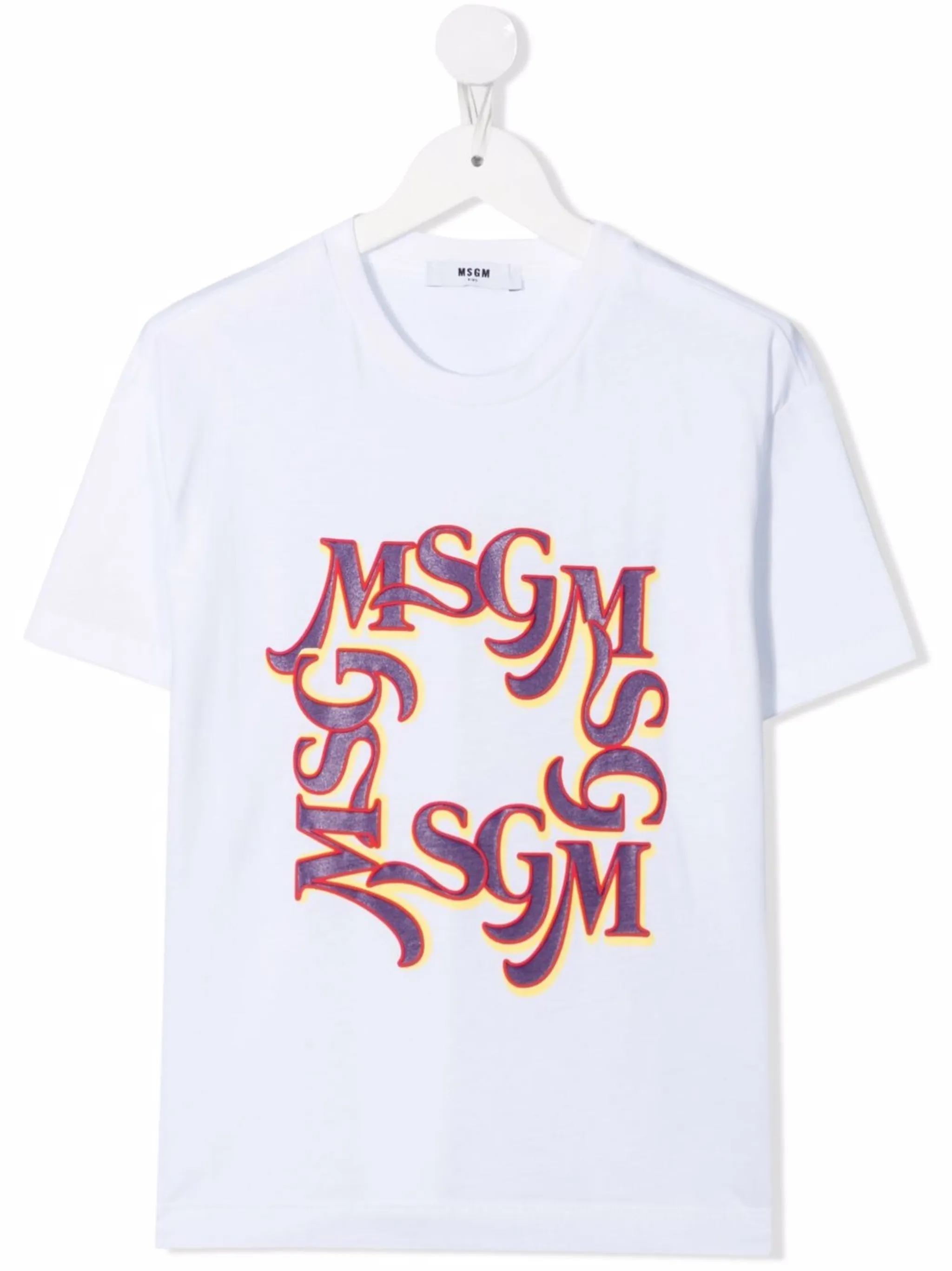Футболка с логотипом Msgm Kids, белый
Футболка с логотипом Msgm Kids, белый