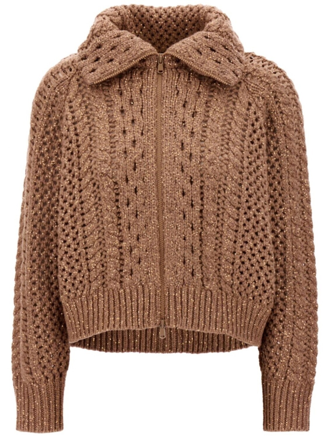 Кардиган из кашемировой смеси Brunello Cucinelli, коричневый
Кардиган из кашемировой смеси Brunello Cucinelli, коричневый