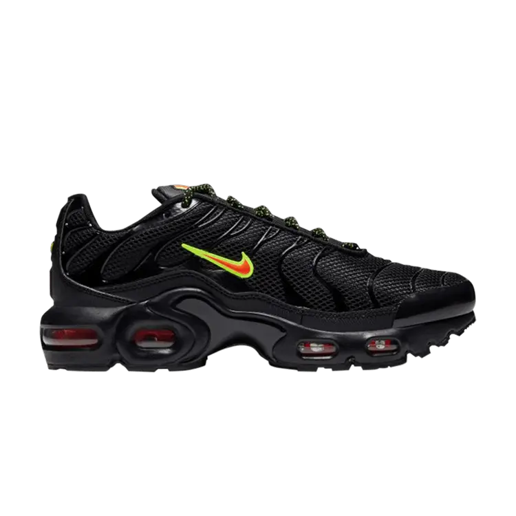 Кроссовки Nike Air Max Plus GS 'Black Volt Hyper Crimson', черный
Кроссовки Nike Air Max Plus GS 'Black Volt Hyper Crimson', черный