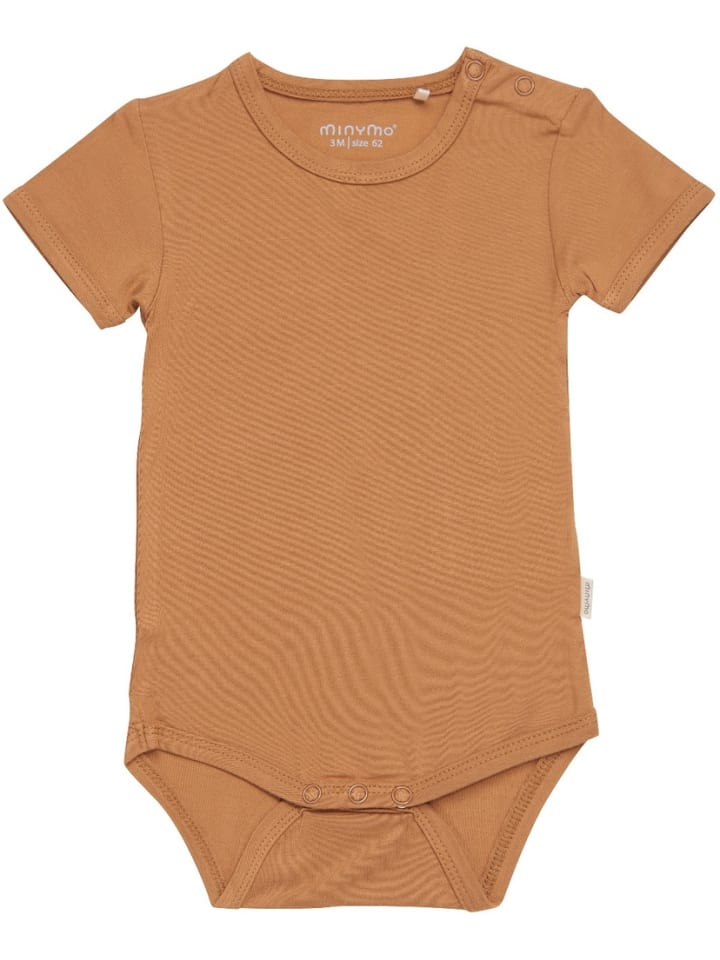 Minymo Детский боди с короткими рукавами "Body SS" коричневого цвета
Minymo Детский боди с короткими рукавами "Body SS" коричневого цвета