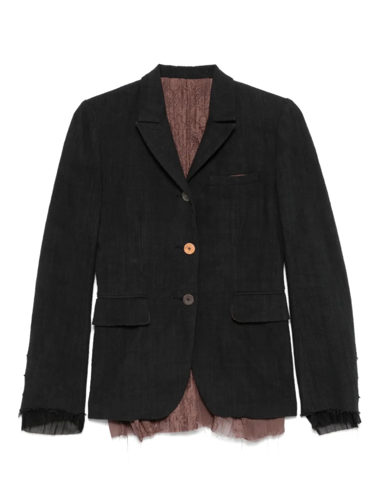 Многослойный блейзер CHIAHUNG SU, черный
Многослойный блейзер CHIAHUNG SU, черный