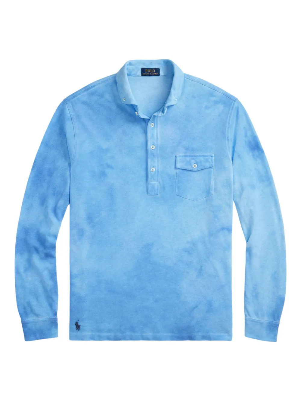 Рубашка-поло с длинными рукавами и принтом тай-дай POLO RALPH LAUREN, синий
Рубашка-поло с длинными рукавами и принтом тай-дай POLO RALPH LAUREN, синий