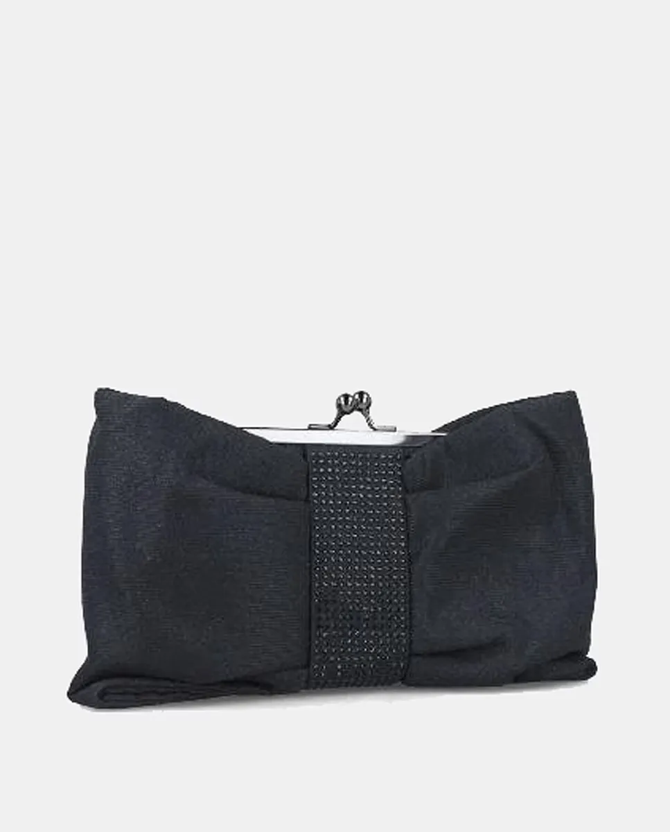 Сумка с блестящим бантом и деталями из стразов Menbur, черный
Сумка с блестящим бантом и деталями из стразов Menbur, черный