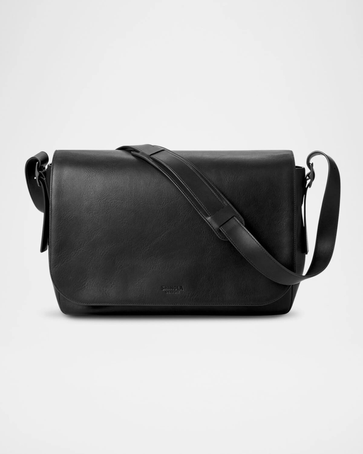 Мужская кожаная сумка-мессенджер Runwell Shinola, черный
Мужская кожаная сумка-мессенджер Runwell Shinola, черный