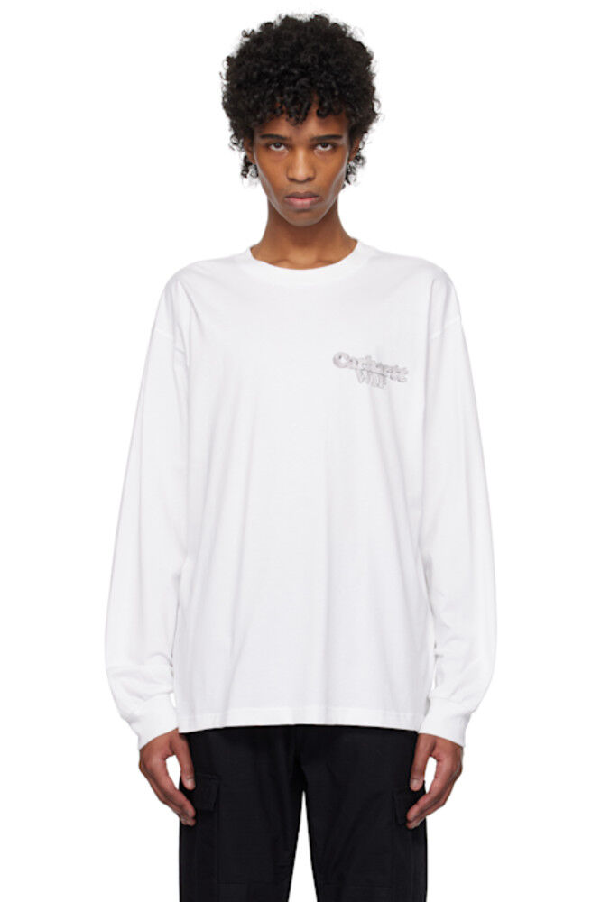 Белая футболка с длинным рукавом Chain Link Carhartt Work In Progress
Белая футболка с длинным рукавом Chain Link Carhartt Work In Progress