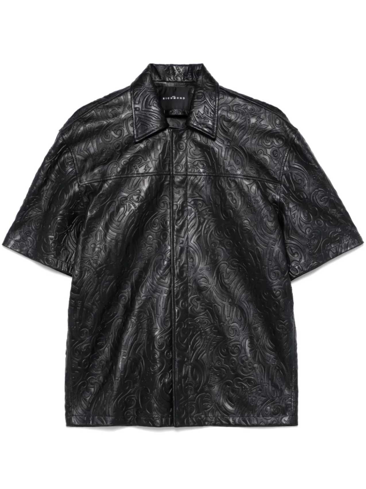 Кожаная рубашка Джона Ричмонда John Richmond, черный
Кожаная рубашка Джона Ричмонда John Richmond, черный