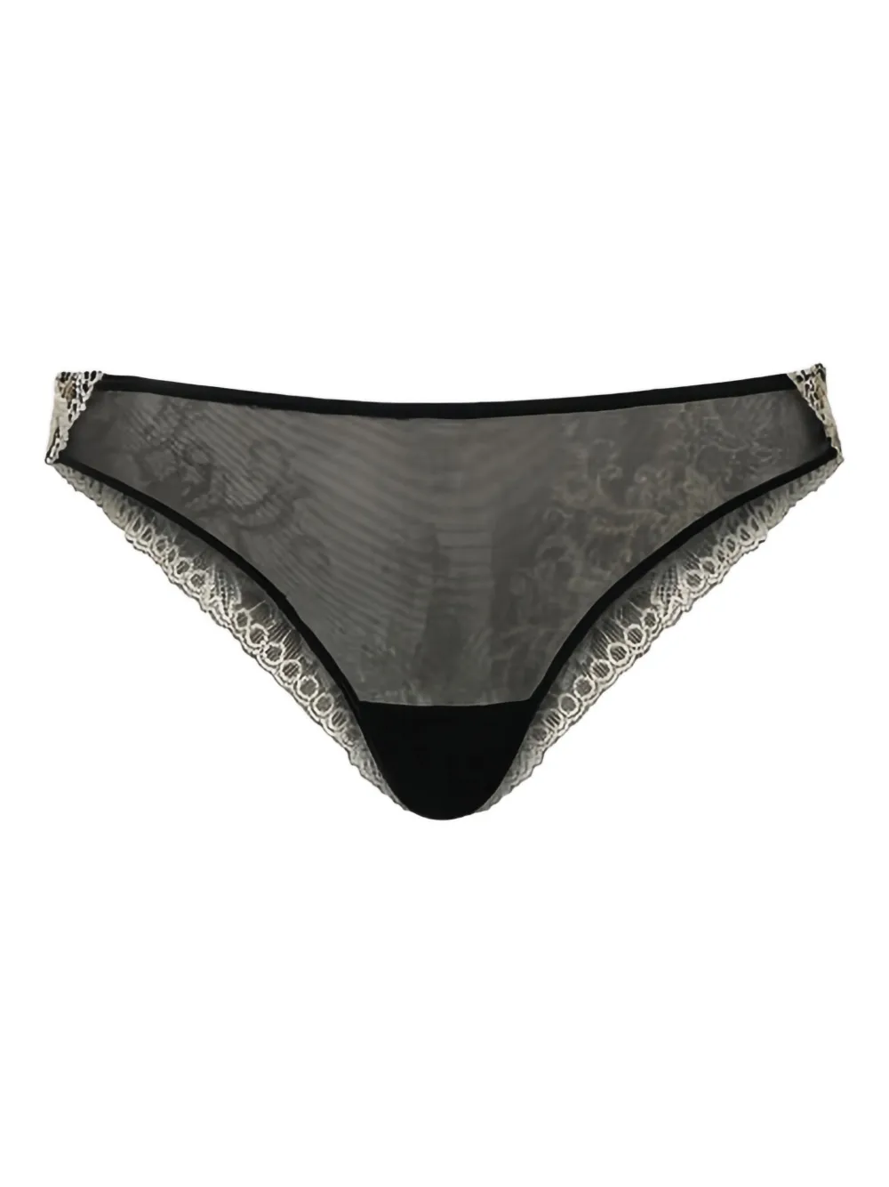 Вышитые трусы TWINSET, черный
Вышитые трусы TWINSET, черный