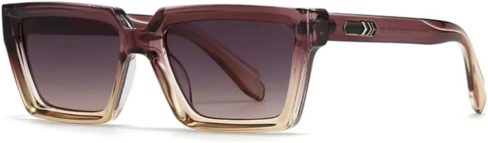 Солнцезащитные очки для мужчин и женщин - защита UV400 - заклепки, маленькая оправа, градиентные линзы, для занятий спортом на открытом воздухе и вождения DSVIGF, Tyj257-5
Солнцезащитные очки для мужчин и женщин - защита UV400 - заклепки, маленькая оправа, градиентные линзы, для занятий спортом на открытом воздухе и вождения DSVIGF, Tyj257-5