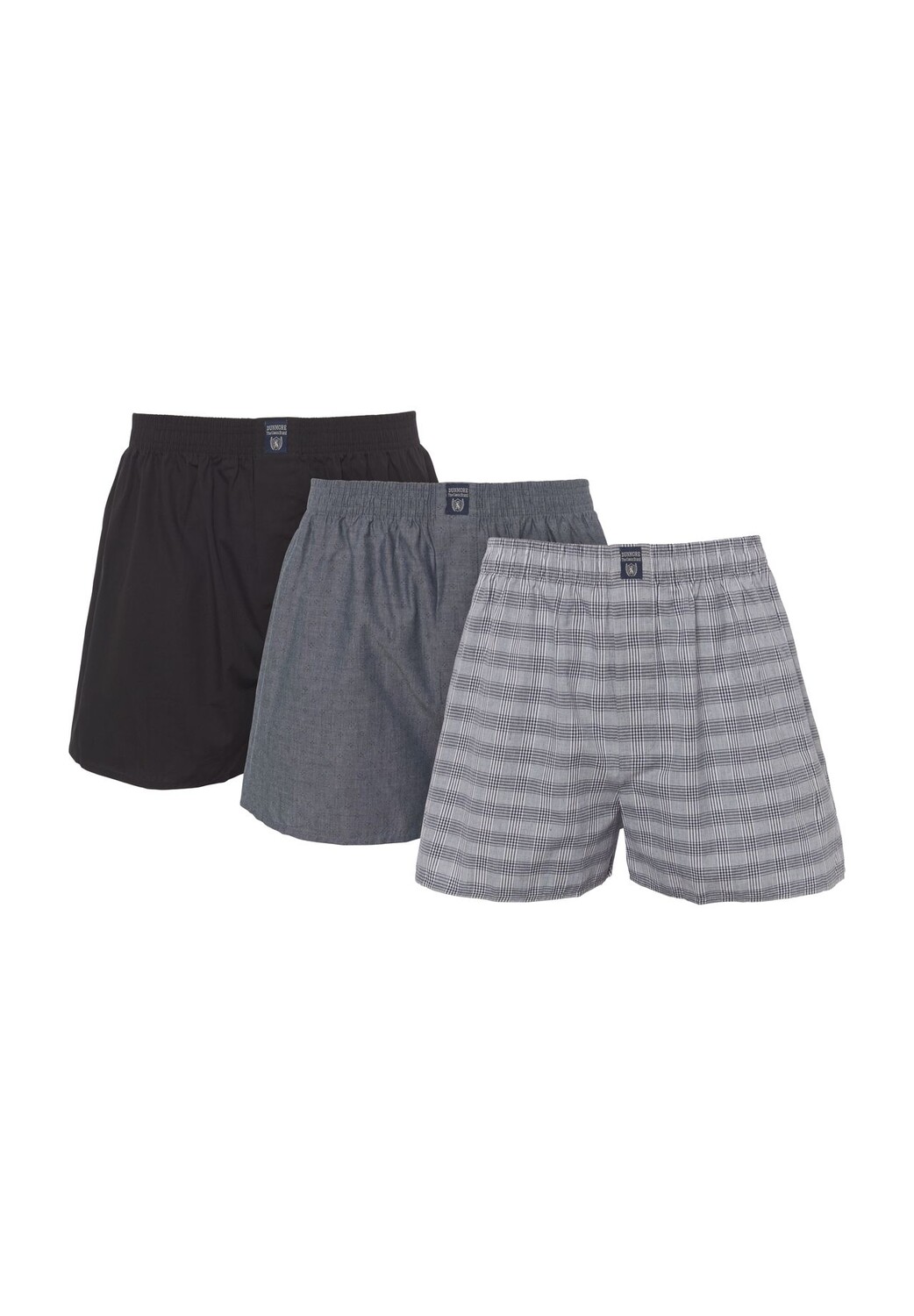 Боксеры, 3 пары, мужские Dunmore, черный
Боксеры, 3 пары, мужские Dunmore, черный