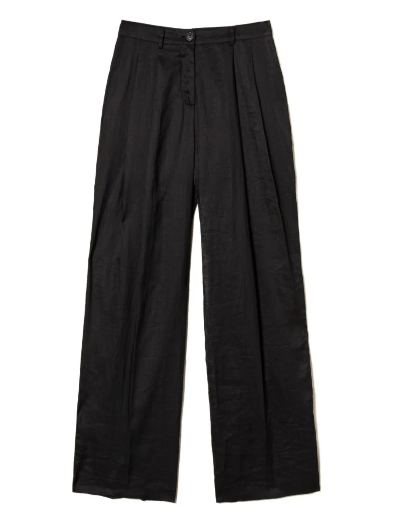 Плиссированные брюки строгого покроя TWINSET, черный
Плиссированные брюки строгого покроя TWINSET, черный