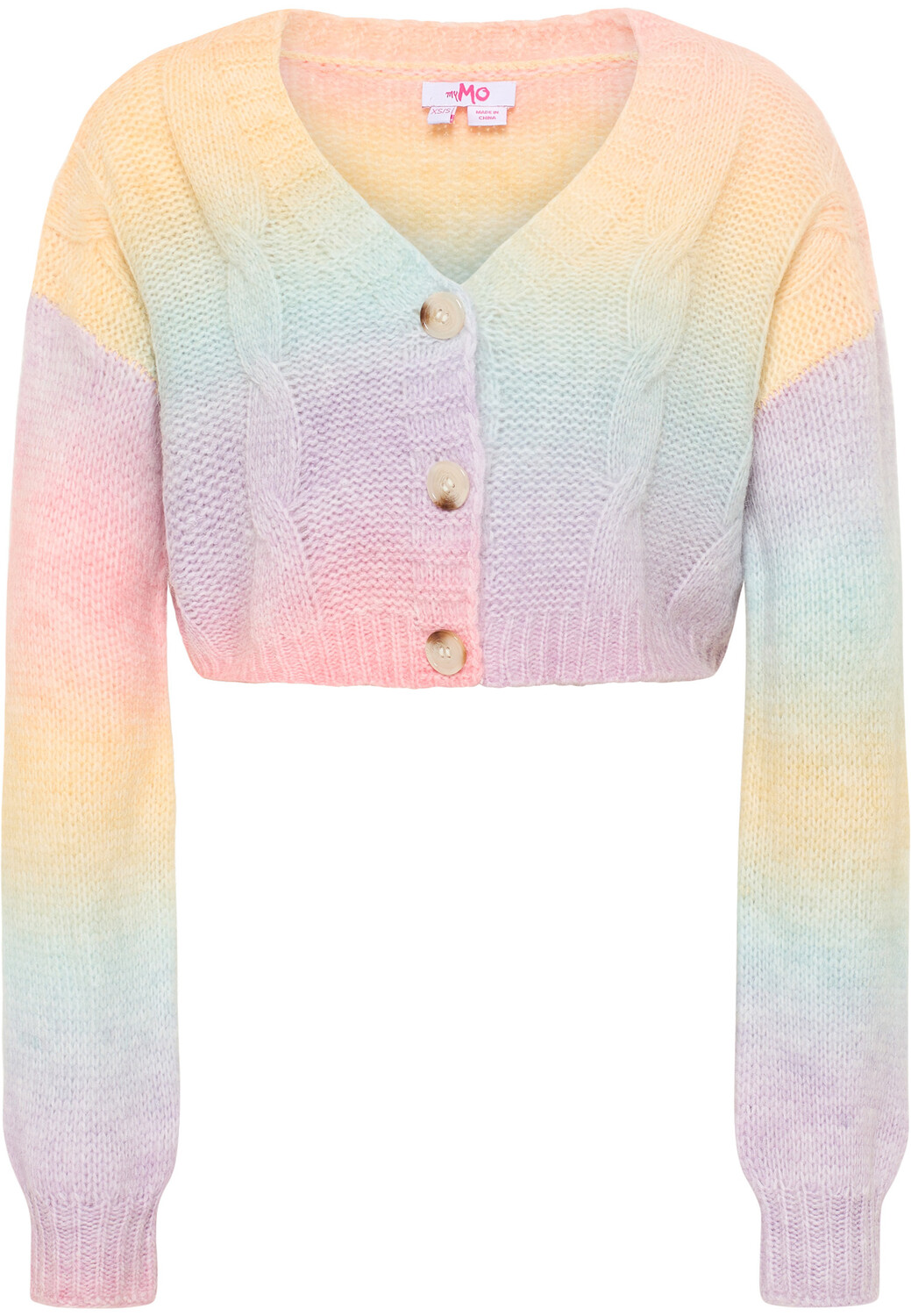 Толстовка myMo Strickjacke, цвет Regenbogen Mehrfarbig 
Толстовка myMo Strickjacke, цвет Regenbogen Mehrfarbig