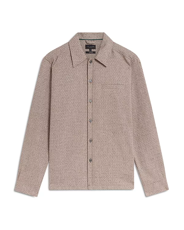 Ринелл скомканная рубашка Ted Baker, серый
Ринелл скомканная рубашка Ted Baker, серый