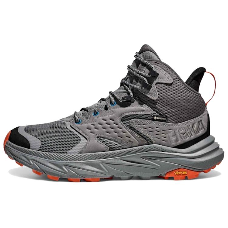 HOKA ONE ONE Anacapa 2 Mid top мужские туристические ботинки gray black
HOKA ONE ONE Anacapa 2 Mid top мужские туристические ботинки gray black