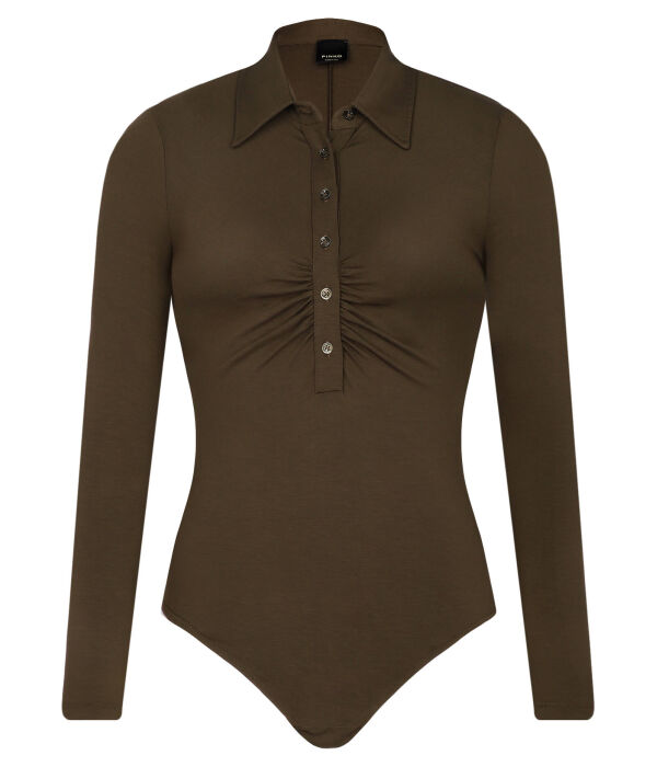 Боди Pinko Slim Fit, коричневый
Боди Pinko Slim Fit, коричневый