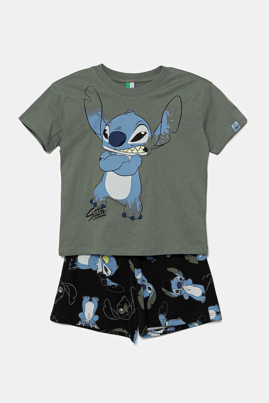 Детская хлопковая пижама United Colors Of Benetton, зеленый
Детская хлопковая пижама United Colors Of Benetton, зеленый