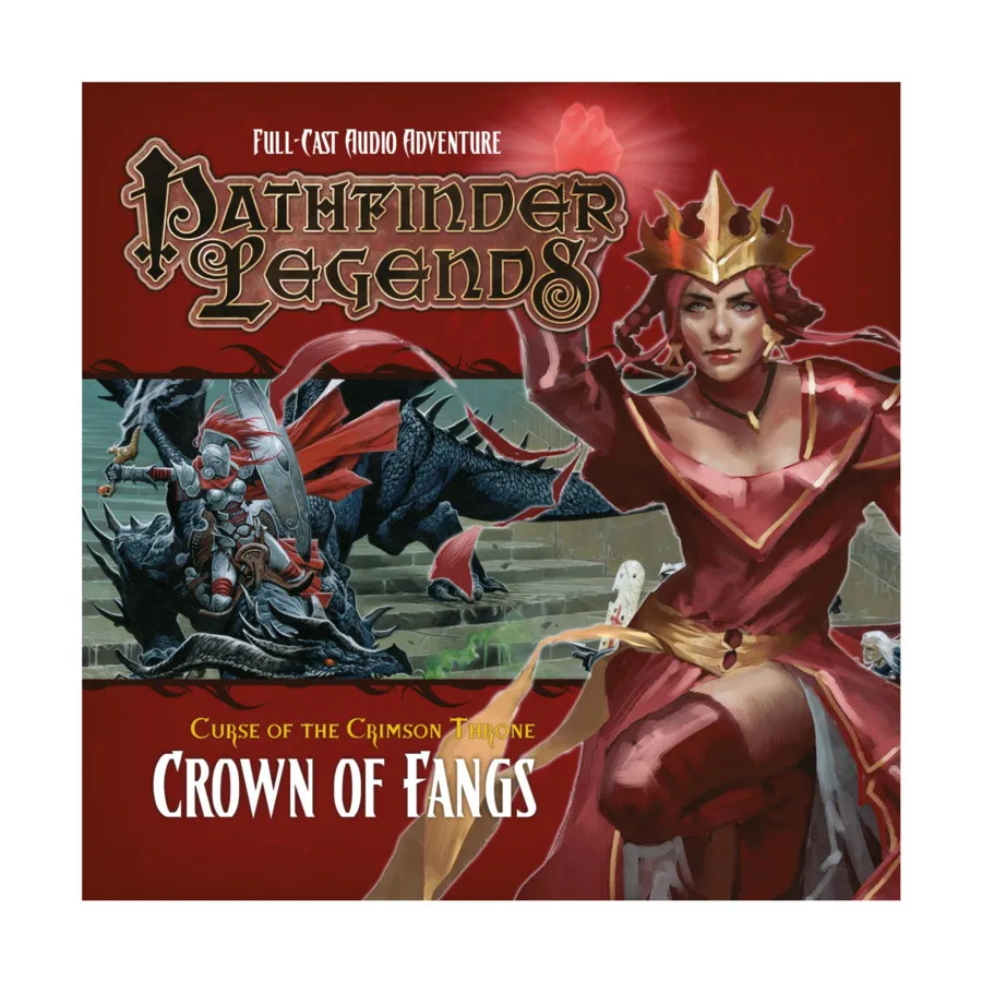 Компакт-диск Curse of the Crimson Throne #6 - Crown of Fangs, Pathfinder Legends (1st Edition)
Компакт-диск Curse of the Crimson Throne #6 - Crown of Fangs, Pathfinder Legends (1st Edition)