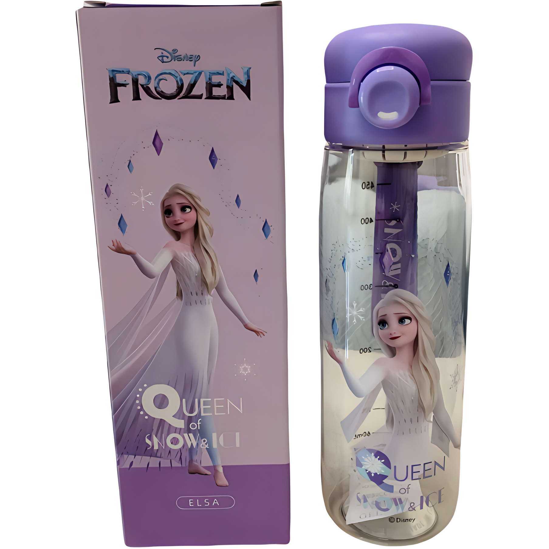 Детская бутылка для воды Disney, фиолетовый
Детская бутылка для воды Disney, фиолетовый
