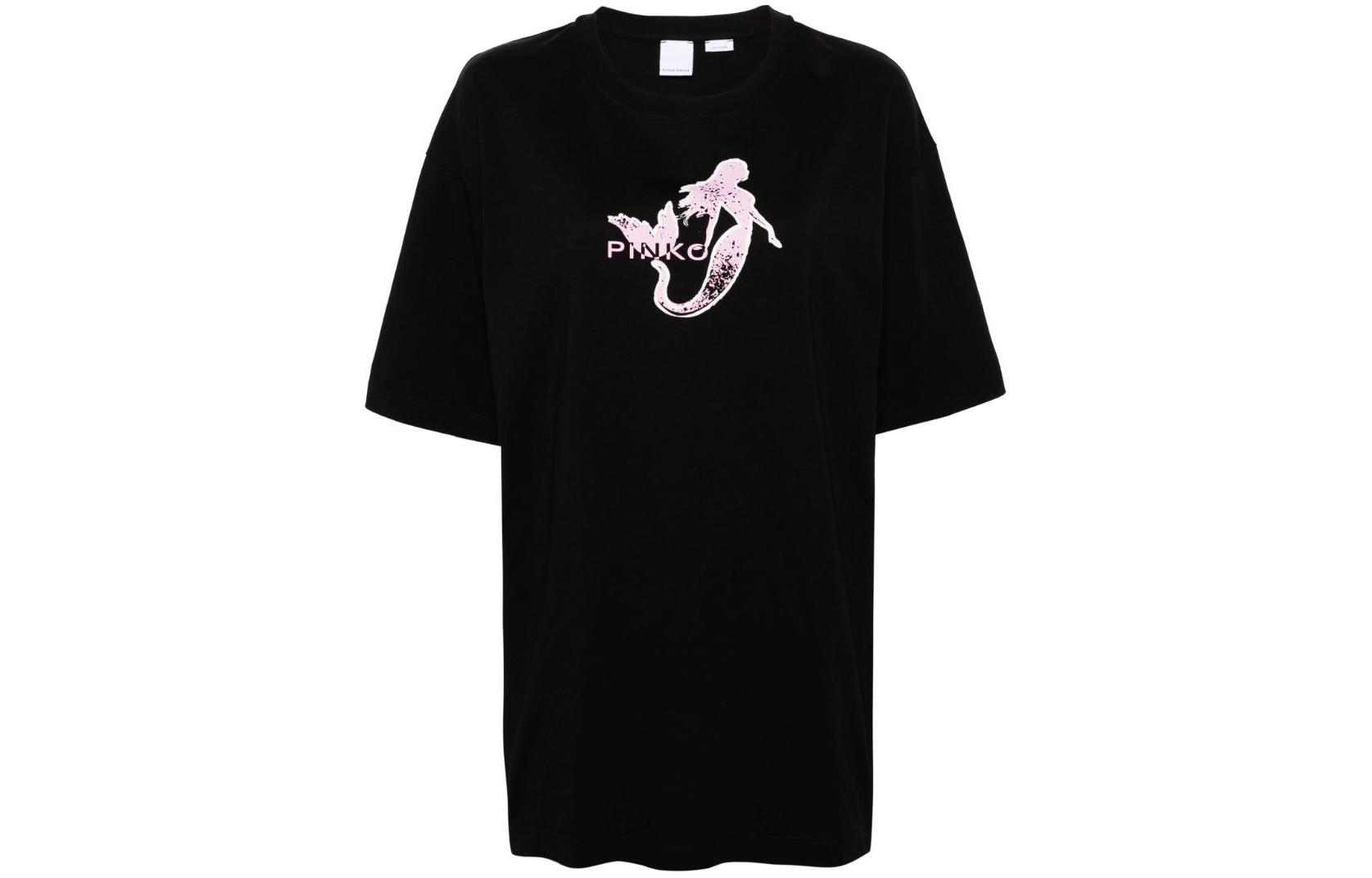 Футболка SS24 женская черная PINKO
Футболка SS24 женская черная PINKO