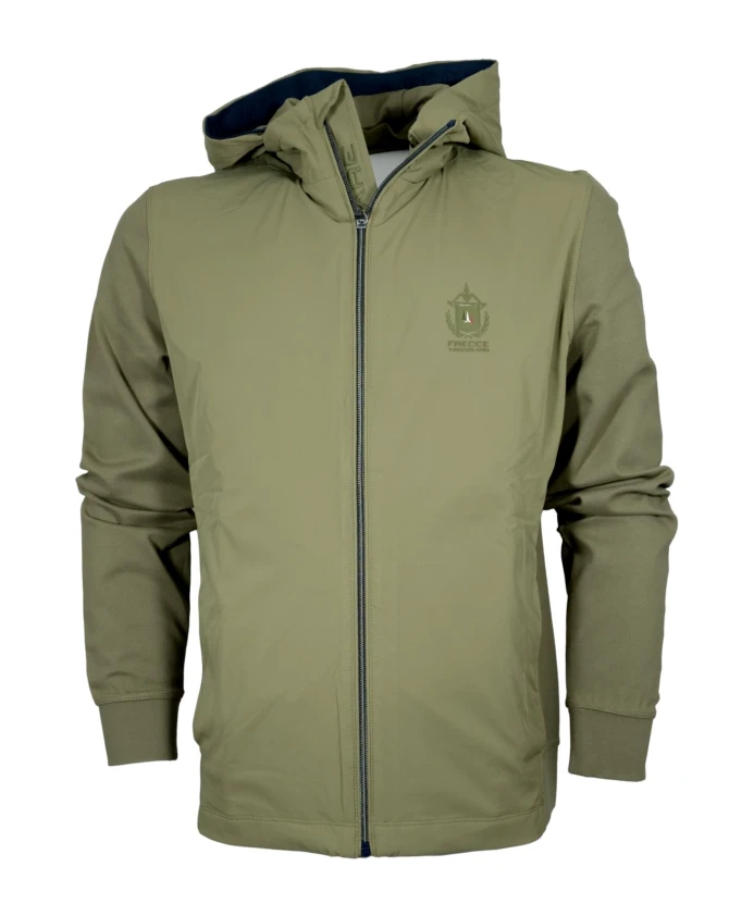 Зеленая гибридная куртка со съемным капюшоном Aeronautica Militare, зеленый
Зеленая гибридная куртка со съемным капюшоном Aeronautica Militare, зеленый