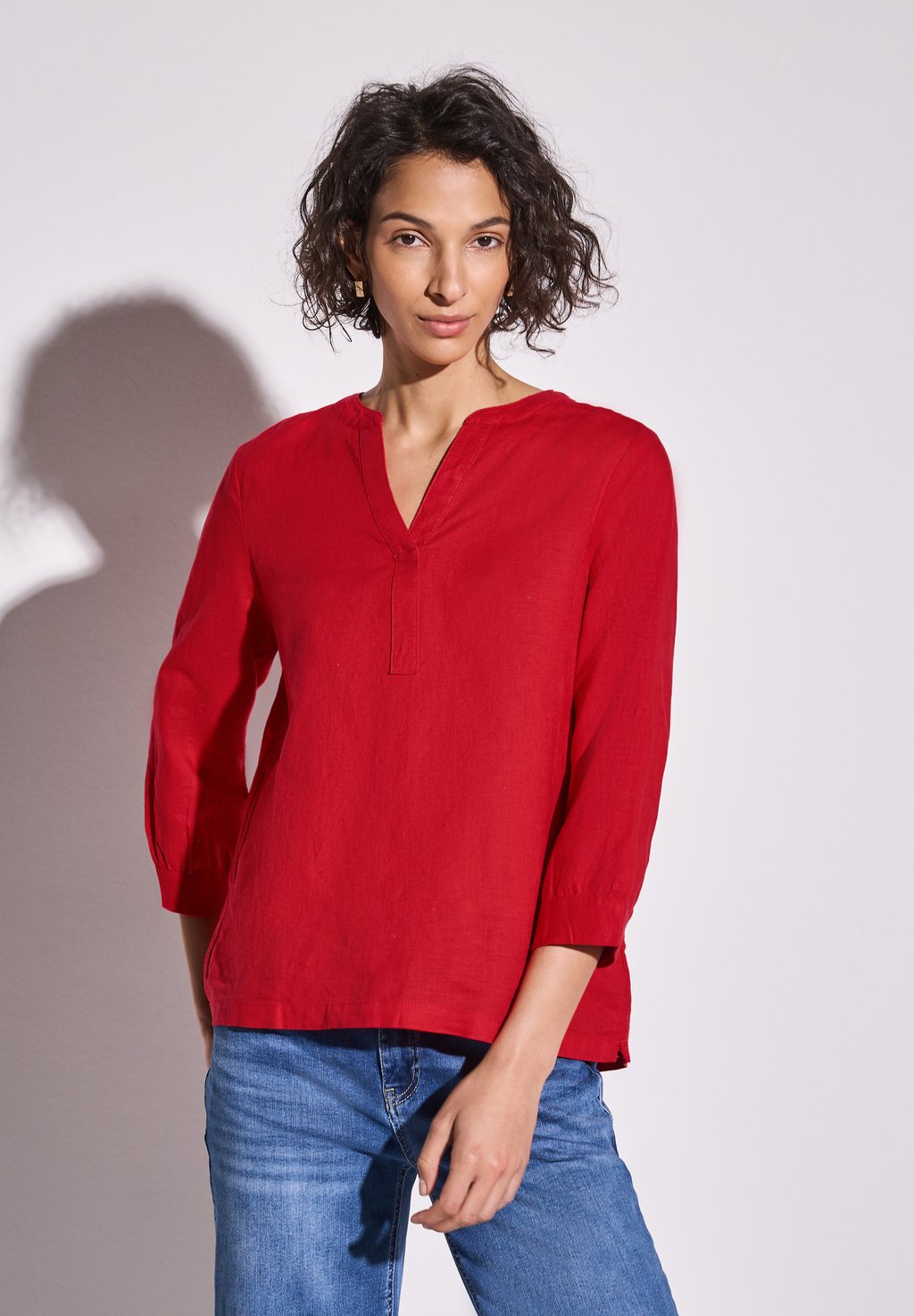 Блуза IN UNIFARBE Street One, красный
Блуза IN UNIFARBE Street One, красный