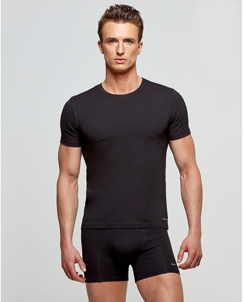 Мужская черная майка с короткими рукавами Impetus, черный
Мужская черная майка с короткими рукавами Impetus, черный