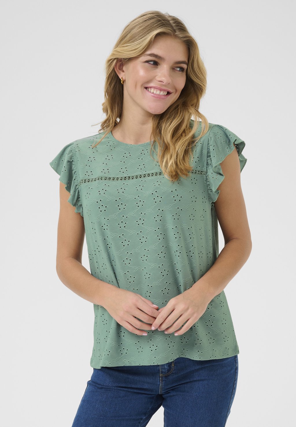 Блуза KATYRA Kaffe, светло-зеленый
Блуза KATYRA Kaffe, светло-зеленый