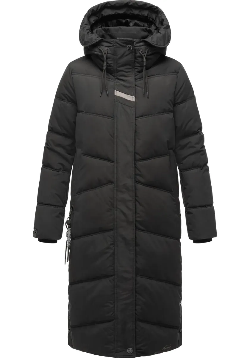 Стеганое пальто Наваху "Кушельмауси", современное женское зимнее пальто с большим капюшоном Navahoo, черный
Стеганое пальто Наваху "Кушельмауси", современное женское зимнее пальто с большим капюшоном Navahoo, черный