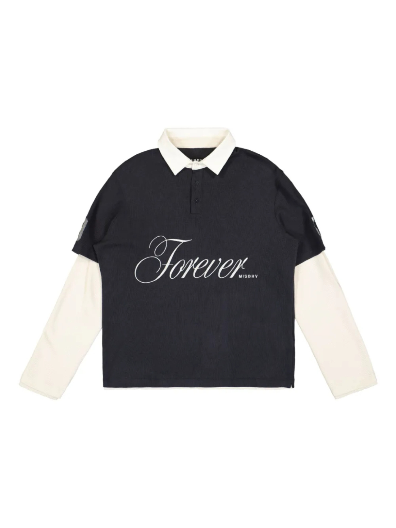 Хлопковый топ-поло MISBHV, синий
Хлопковый топ-поло MISBHV, синий