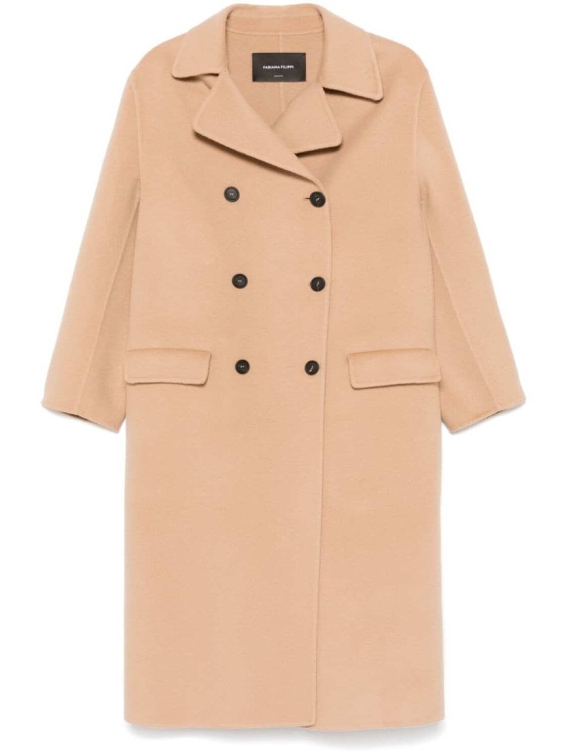 Fabiana Filippi двубортное пальто, серый 
Fabiana Filippi двубортное пальто, серый