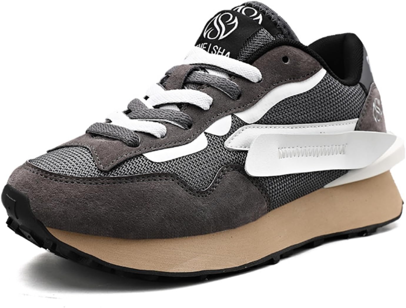 Мужские ретро-кроссовки на платформе, классические шнурованные кеды для повседневной носки, тенниса, бега и прогулок - стильные и удобные Aokisx, темно-серый
Мужские ретро-кроссовки на платформе, классические шнурованные кеды для повседневной носки, тенниса, бега и прогулок - стильные и удобные Aokisx, темно-серый