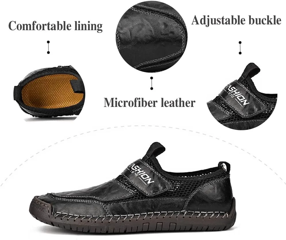 Мужские повседневные лоферы Asifn, дышащие, противоскользящие, для вождения, комфортные для ходьбы, деловые кожаные туфли, черный
Мужские повседневные лоферы Asifn, дышащие, противоскользящие, для вождения, комфортные для ходьбы, деловые кожаные туфли, черный