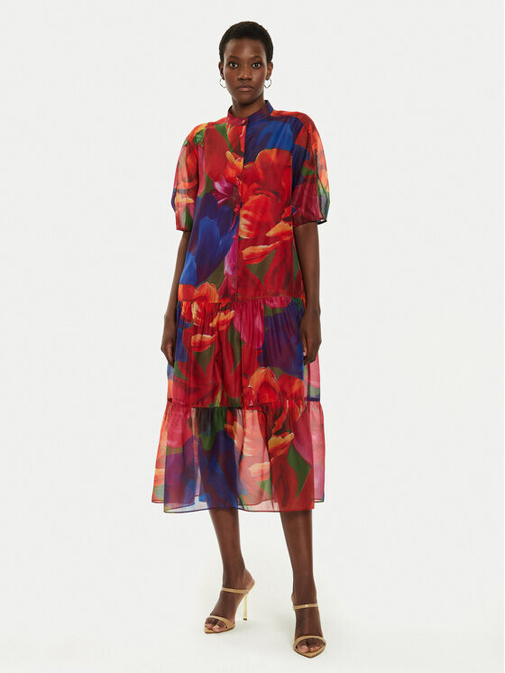 Платье-Рубашка свободного кроя Ted Baker, мультиколор
Платье-Рубашка свободного кроя Ted Baker, мультиколор