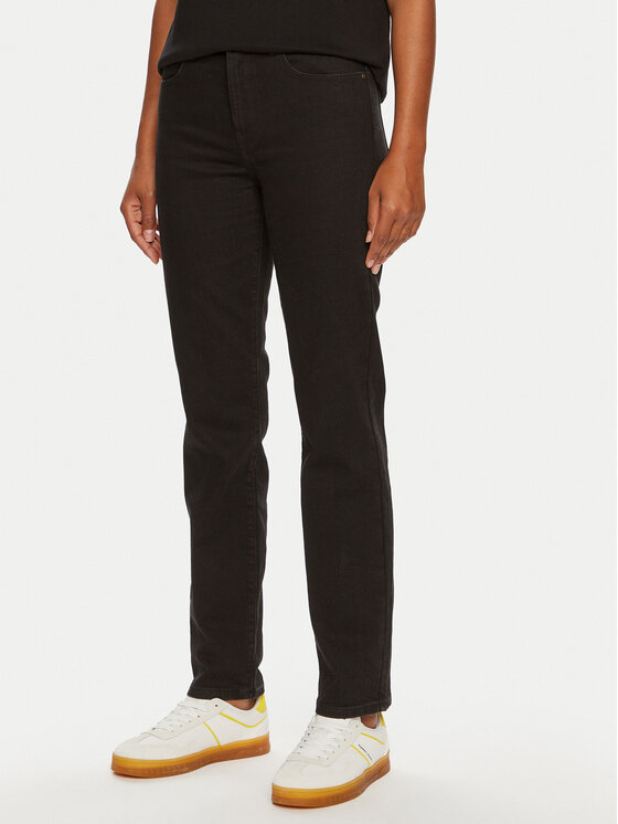 Джинсы straight fit 112356392 Wrangler, черный
Джинсы straight fit 112356392 Wrangler, черный