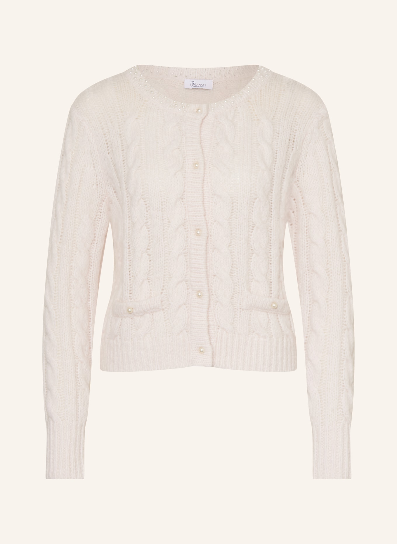Кардиган с декоративными бусинами Princess Goes Hollywood, розовый 
Кардиган с декоративными бусинами Princess Goes Hollywood, розовый