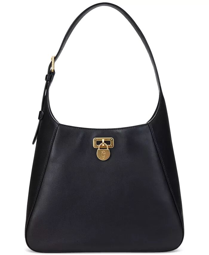 Кожаная сумка через плечо Tanner среднего размера Lauren Ralph Lauren, черный
Кожаная сумка через плечо Tanner среднего размера Lauren Ralph Lauren, черный