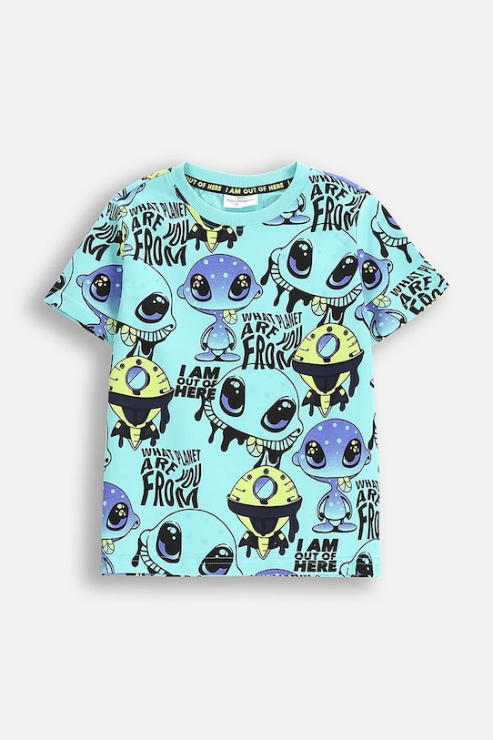 Футболка Coccodrillo, бирюзовый
Футболка Coccodrillo, бирюзовый