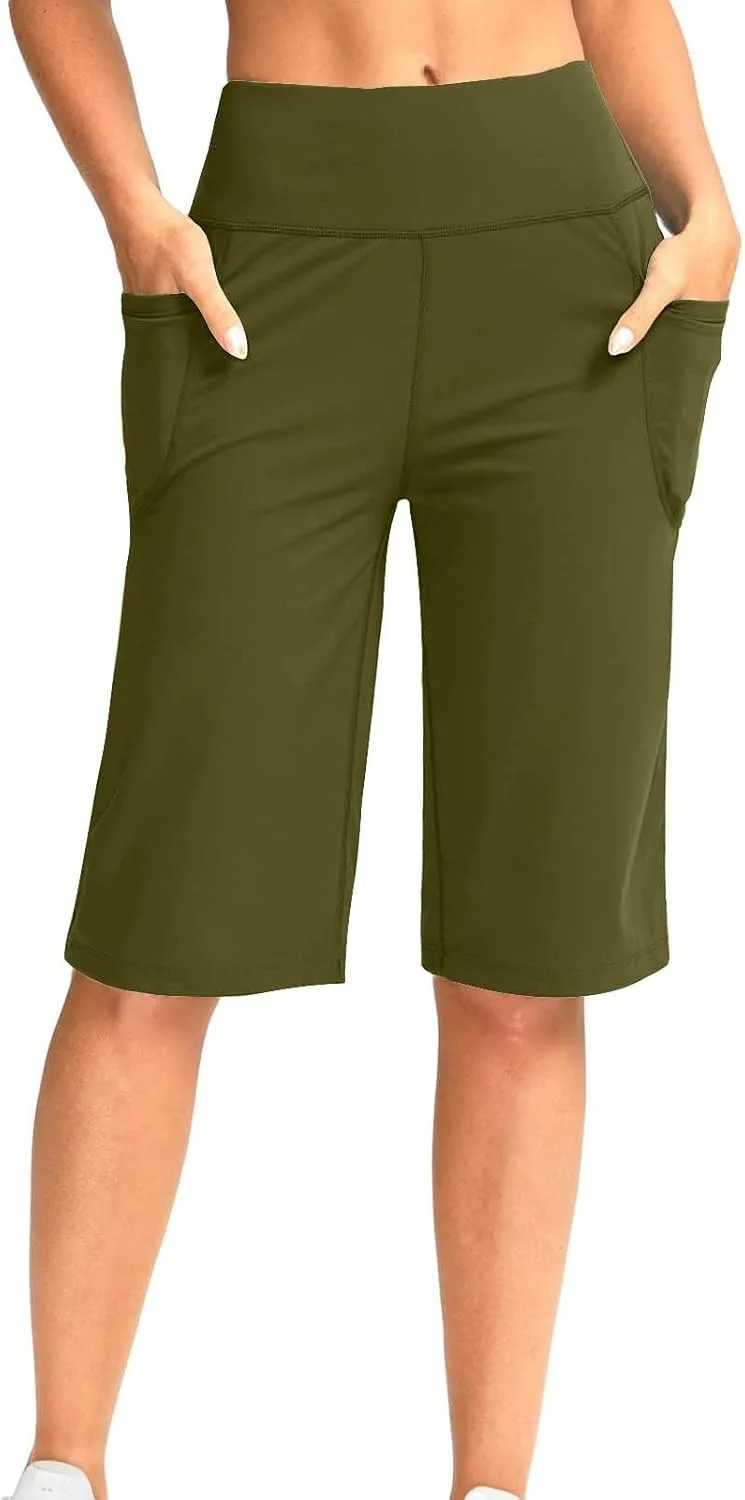 Женские летние бермуды High Waist с карманом
Женские летние бермуды High Waist с карманом