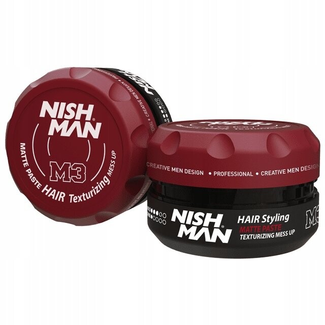 Nishman матовая текстурирующая паста для волос М3 100мл
Nishman матовая текстурирующая паста для волос М3 100мл