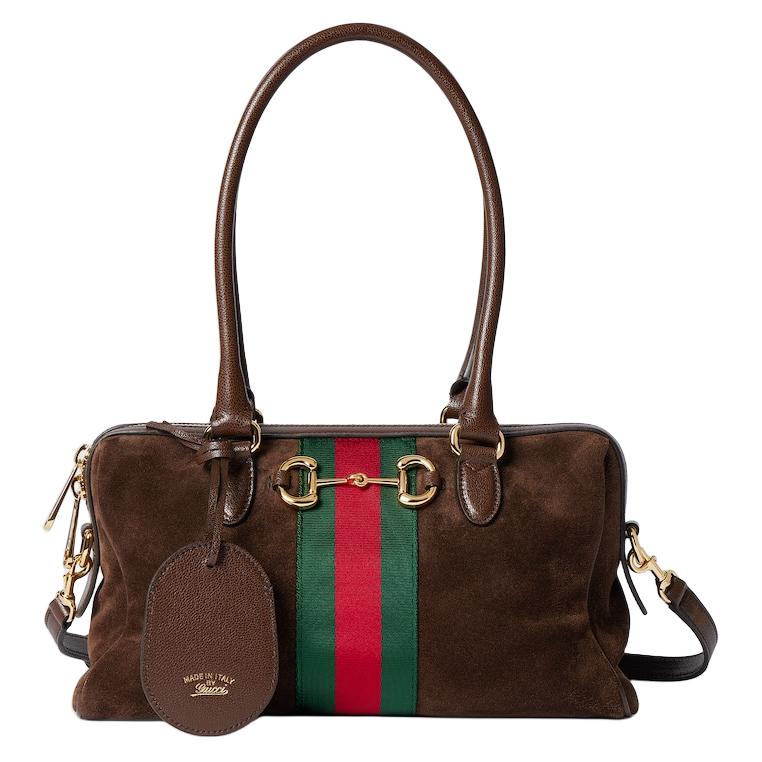 GUCCI Сумка через плечо из замши Medium Women's Dark Brown
GUCCI Сумка через плечо из замши Medium Women's Dark Brown