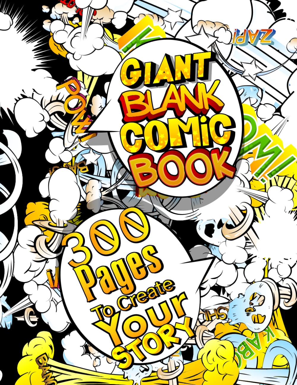 Giant Blank Comic Book: 300 Pages to Create Your Story (Independently published)
Giant Blank Comic Book: 300 Pages to Create Your Story (Independently published)