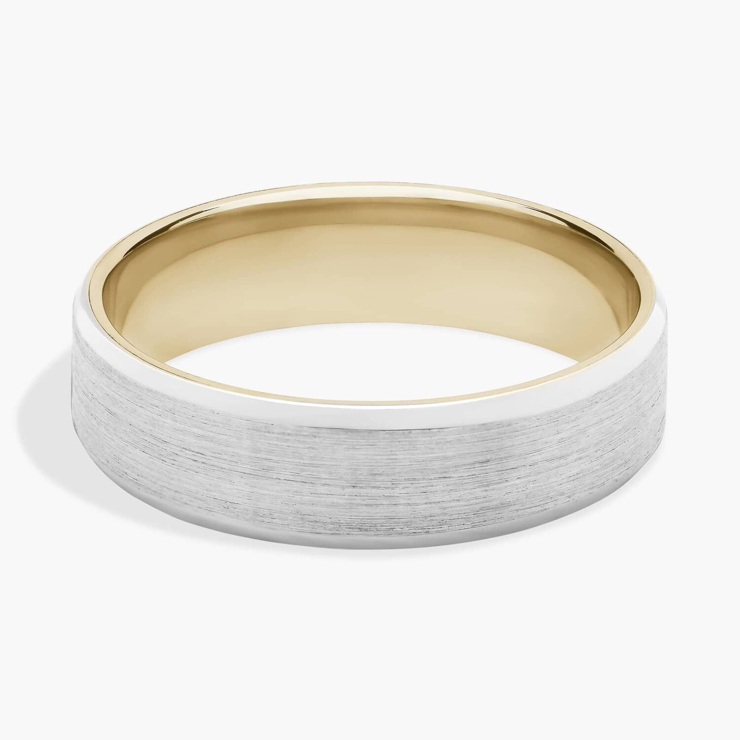 Обручальное кольцо с матовой фаской из платины и 18-каратного желтого золота (6 мм) Blue Nile
Обручальное кольцо с матовой фаской из платины и 18-каратного желтого золота (6 мм) Blue Nile