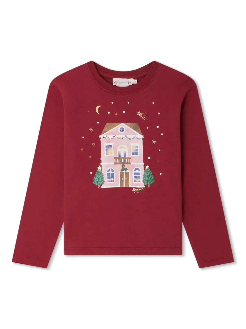 Футболка с длинными рукавами и графичным принтом Bonpoint, красный
Футболка с длинными рукавами и графичным принтом Bonpoint, красный